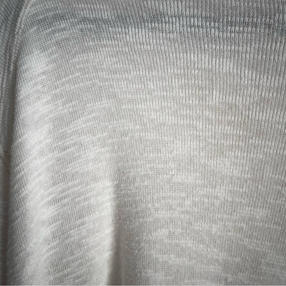 Free People |We The Free Women’s Medium White Split Back Cowl Neck Tunic - Picture 14 of 16